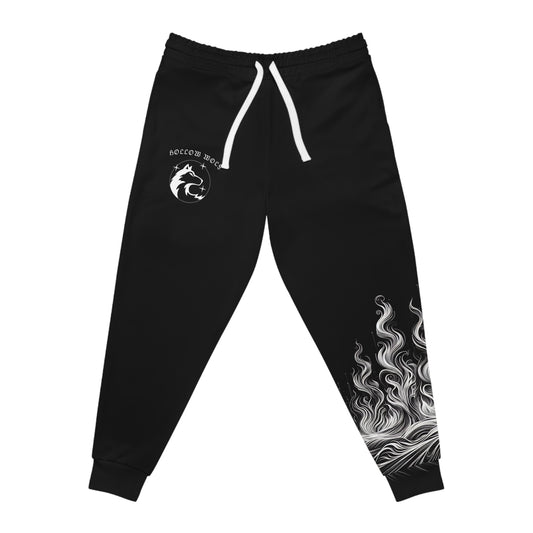 Hollow Wolf Fierce Flame Athletic Joggers